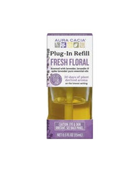 Aura Cacia Fresh Floral Plug-In Refill 0.5 Fl. Oz. Aura Cacia Fresh Floral Plug-In Refill 0.5 Fl. Oz.