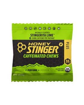 Honey Stinger Stingerita Lime Organic Caffeinated Chews 1.08 oz. Honey Stinger Stingerita Lime Organic Caffeinated Chews 1.08 oz.