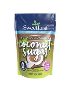 SweetLeaf 50% Reduced Calorie Sweeteners Coconut Sugar 16 oz. SweetLeaf 50% Reduced Calorie Sweeteners Coconut Sugar 16 oz.