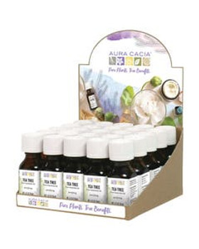 Aura Cacia Essential Oil Counter Display Tea Tree 25 ct. Aura Cacia Essential Oil Counter Display Tea Tree 25 ct.
