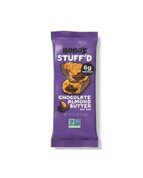 Bobo's Chocolate Almond Butter Stuff'd Bar 2.5 oz. Bobo's Chocolate Almond Butter Stuff'd Bar 2.5 oz.