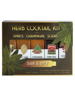 Floral Elixir Co. Dark & Spicy Cocktail Kit (5) 2 fl. oz. bottles