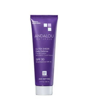 Andalou Naturals Ultra Sheer Daily Defense SPF 30 Facial Lotion 2.7 fl. oz. Andalou Naturals Ultra Sheer Daily Defense SPF 30 Facial Lotion 2.7 fl. oz.
