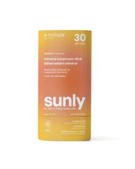 Attitude Sunly Tropical SPF 30 Mineral Sunscreen Stick 2.1 oz. Attitude Sunly Tropical SPF 30 Mineral Sunscreen Stick 2.1 oz.