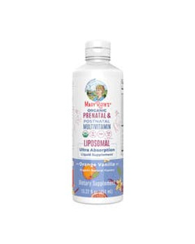 Mary Ruth's Orange Vanilla Pre & Postnatal Multivitamin Liposomal 15.22 fl. oz. Mary Ruth's Orange Vanilla Pre & Postnatal Multivitamin Liposomal 15.22 fl. oz.