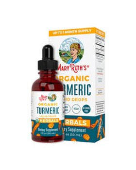 Mary Ruth's Organic Turmeric Root Liquid Herbals 1 fl. oz. Mary Ruth's Organic Turmeric Root Liquid Herbals 1 fl. oz.