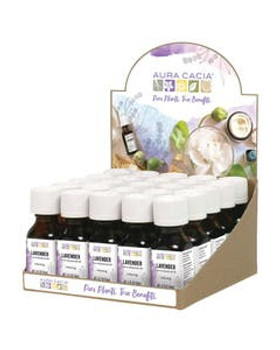 Aura Cacia Essential Oil Counter Display Lavender 25 ct. Aura Cacia Essential Oil Counter Display Lavender 25 ct.