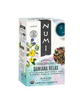 Numi Tea Damiana Relax Tea 16 tea bags Numi Tea Damiana Relax Tea 16 tea bags