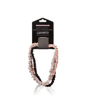 Giovanni Slim Satin Elastic Fashion Headbands 3-pack Giovanni Slim Satin Elastic Fashion Headbands 3-pack