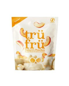 Tru Fru Hyper-Dried Peaches in Creme 4.2 oz. Tru Fru Hyper-Dried Peaches in Creme 4.2 oz.
