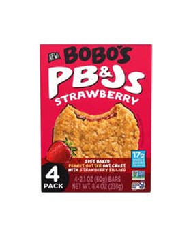 Bobo's PB&J Strawberry Jam 4 count Bobo's PB&J Strawberry Jam 4 count
