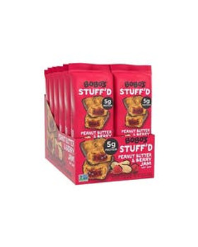 Bobo's PB&J Filled Stuff'd Bar Display 12 (2.5 oz) pack Bobo's PB&J Filled Stuff'd Bar Display 12 (2.5 oz) pack
