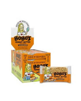 Bobo's Peanut Butter Oat Bar Display 12 (3 oz.) pack Bobo's Peanut Butter Oat Bar Display 12 (3 oz.) pack