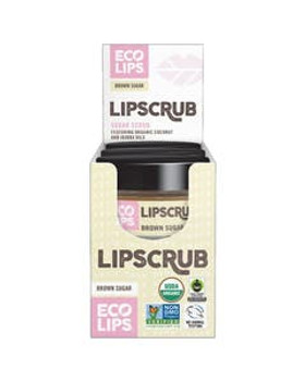 Eco Lips Brown Sugar Lip Scrub Display 6 (0.50 oz.) jars Eco Lips Brown Sugar Lip Scrub Display 6 (0.50 oz.) jars