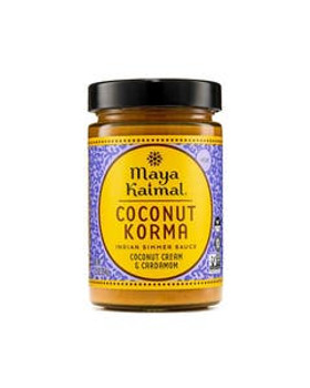 Maya Kaimal Coconut Korma Indian Simmer Sauce 12.5 oz. jar Maya Kaimal Coconut Korma Indian Simmer Sauce 12.5 oz. jar
