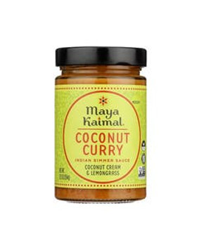Maya Kaimal Coconut Curry Indian Simmer Sauce 12.5 oz. jar Maya Kaimal Coconut Curry Indian Simmer Sauce 12.5 oz. jar