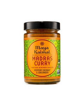 Maya Kaimal Madras Curry Indian Simmer Sauce 12.5 oz. jar Maya Kaimal Madras Curry Indian Simmer Sauce 12.5 oz. jar