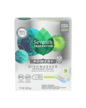 Seventh Generation Fresh Citrus Power+ Dishwasher Detergent Packs 18 count Seventh Generation Fresh Citrus Power+ Dishwasher Detergent Packs 18 count
