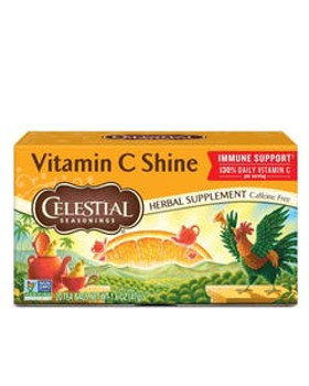 Celestial Seasonings Vitamin C Shine Tea 20 tea bags Celestial Seasonings Vitamin C Shine Tea 20 tea bags