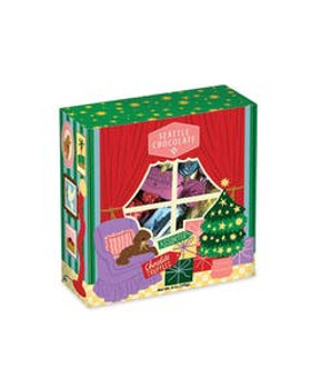 Seattle Chocolate No Place Like Home Truffle Gift Box 6 oz. Seattle Chocolate No Place Like Home Truffle Gift Box 6 oz.