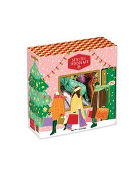Seattle Chocolate Window Shopping Truffle Gift Box 6 oz. Seattle Chocolate Window Shopping Truffle Gift Box 6 oz.