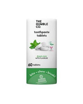 The Humble Co. Mint With Fluoride Dental Tablets 60 pieces The Humble Co. Mint With Fluoride Dental Tablets 60 pieces