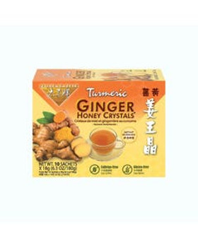 Prince of Peace Ginger Honey Crystals with Turmeric 10 count Prince of Peace Ginger Honey Crystals with Turmeric 10 count