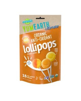 YumEarth Organic Ultimate Antioxidant Lollipops 15 count YumEarth Organic Ultimate Antioxidant Lollipops 15 count