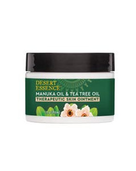 Desert Essence Manuka Oil & Tea Tree Oil Therapeutic Skin Ointment 1 fl. oz. Desert Essence Manuka Oil & Tea Tree Oil Therapeutic Skin Ointment 1 fl. oz.