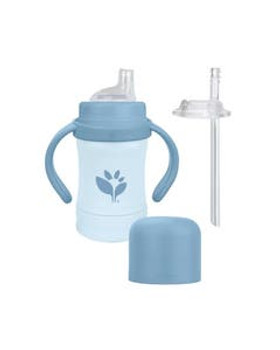 Green Sprouts Blueberry Sip & Straw Sprout Ware 6 oz.