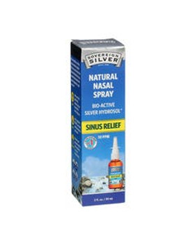 Sovereign Silver Bio-Active Silver Hydrosol Immune Support Sinus Relief Nasal Spray 2 fl. oz. Sovereign Silver Bio-Active Silver Hydrosol Immune Support Sinus Relief Nasal Spray 2 fl. oz.