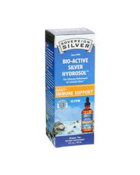 Sovereign Silver Bio-Active Silver Hydrosol Daily Immune Support Dropper 4 fl. oz. Sovereign Silver Bio-Active Silver Hydrosol Daily Immune Support Dropper 4 fl. oz.
