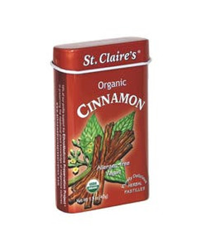 St. Claire's Organics Cinnamon Pastilles 1.5 oz. St. Claire's Organics Cinnamon Pastilles 1.5 oz.