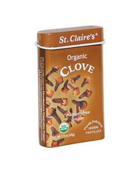 St. Claire's Organics Clove Pastilles 1.5 oz. St. Claire's Organics Clove Pastilles 1.5 oz.