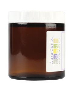 Aura Cacia Amber Wide Mouth Jar with Writable Label 4 oz. Aura Cacia Amber Wide Mouth Jar with Writable Label 4 oz.
