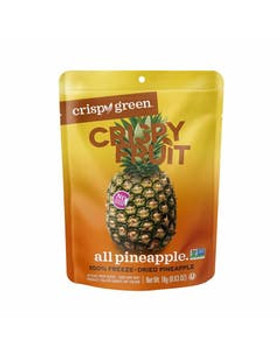 Crispy Green Pineapple Freeze-Dried Fruit 0.63 oz.