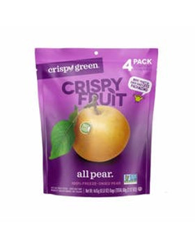 Crispy Green Pear Freeze-Dried Fruit Pack 4 (0.53 oz.) pouches