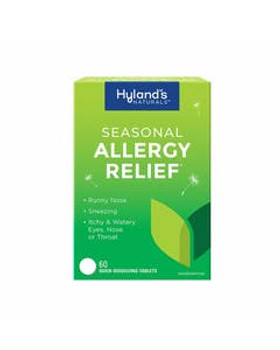 Hylands Seasonal Allergy Relief 60 tablets Hylands Seasonal Allergy Relief 60 tablets