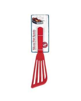 Maine Man Red Silicone Fish Spatula 11"