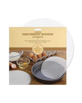 Mrs. Anderson Bleached Parchment Sheets 9" 36 count Mrs. Anderson Bleached Parchment Sheets 9" 36 count