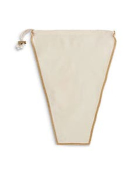 Harold Import HIC 100% Natural Cotton Oat Milk Bag 14" x 10.5" Harold Import HIC 100% Natural Cotton Oat Milk Bag 14" x 10.5"