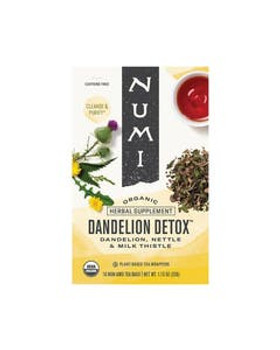 Numi Tea Dandelion Detox Tea 16 Tea Bags Numi Tea Dandelion Detox Tea 16 Tea Bags