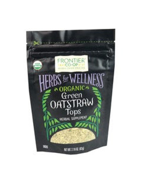 Frontier Co-op Organic Oatstraw Green Tops 2.19 oz. Frontier Co-op Organic Oatstraw Green Tops 2.19 oz.