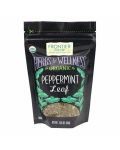 Frontier Co-op Organic Peppermint Leaf 2.05 oz.