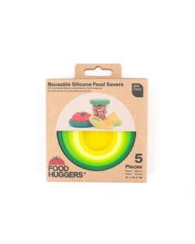 Food Huggers Fresh Green Set of 5 Huggers Food Huggers Fresh Green Set of 5 Huggers