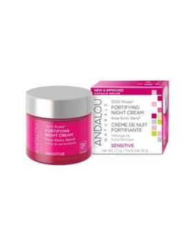 Andalou Naturals 1000 Roses Fortifying Night Cream 1.7 oz. Andalou Naturals 1000 Roses Fortifying Night Cream 1.7 oz.