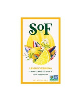 South of France Lemon Verbena Triple Milled Bar Soap 1.7 oz.