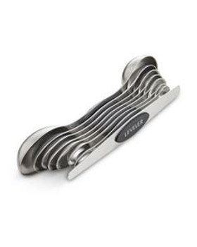 Mrs. Anderson 8-Piece Dual-Sided Magnetic Measuring Spoon Set with Leveler Mrs. Anderson 8-Piece Dual-Sided Magnetic Measuring Spoon Set with Leveler