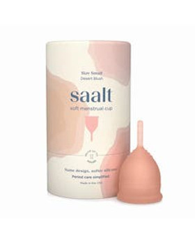 Saalt Mist Desert Blush Small Soft Menstrual Cup Saalt Mist Desert Blush Small Soft Menstrual Cup