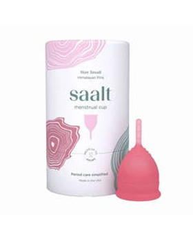 Saalt Himalayan Pink Small Menstrual Cup Saalt Himalayan Pink Small Menstrual Cup